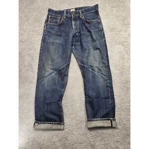 EDWIN MADE IN JAPAN 505ZX Selvedge Denim Pants Size 32x29 Made In JAPAN